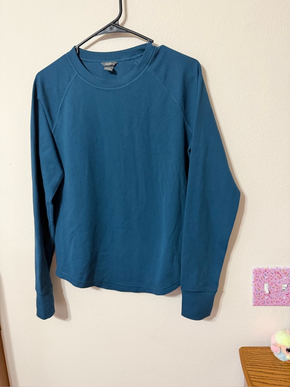 Eddie Bauer waffle top size M